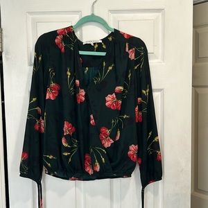 Romantic Fall Flowy Flower Top